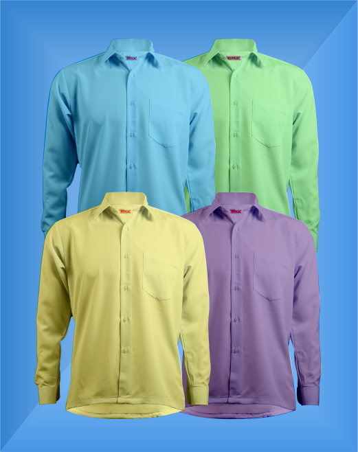 long sleeve school uniform shirts
