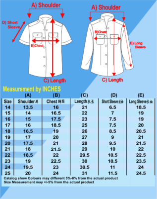 Uniform Pengakap ( Short & Long Sleeve) - Tung-E